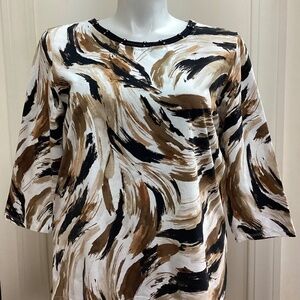 Alfred Dunner X Large cotton spandex blouse